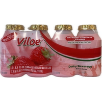 Viloe Strawberry Dairy Drink - 13.6 Ounce